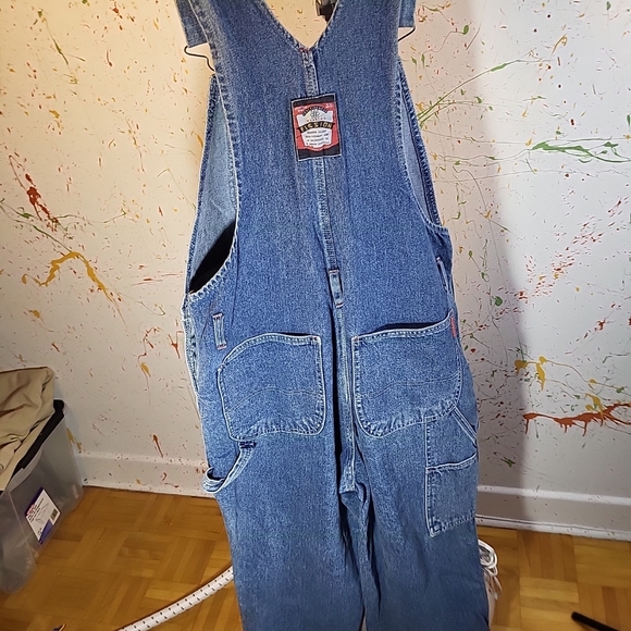 Fission Denim Overall Men Size 40 - Picture 5 of 7